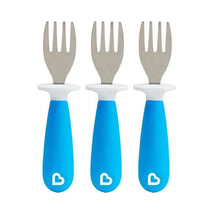 Munchkin - Raise 3Pk Toddler Forks, Blue Image 1