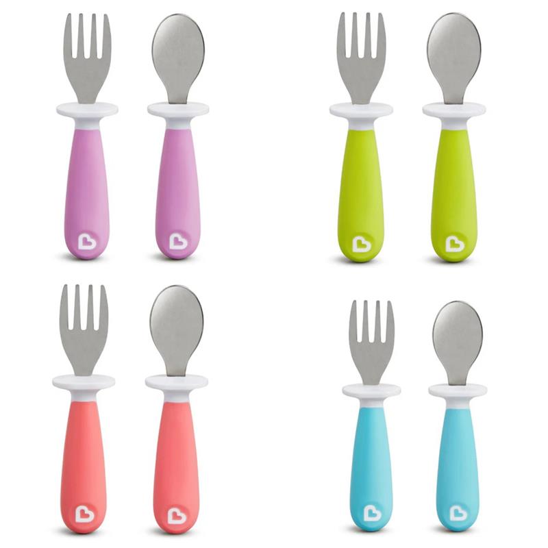 Munchkin Raise Toddler Fork & Spoon 1PK (Dynamic Assortment) Image 1