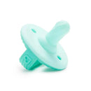 Munchkin Sili-Soothe & Teethe Silicone Pacifier + Teether - 2Pk, Blue/Green Image 3