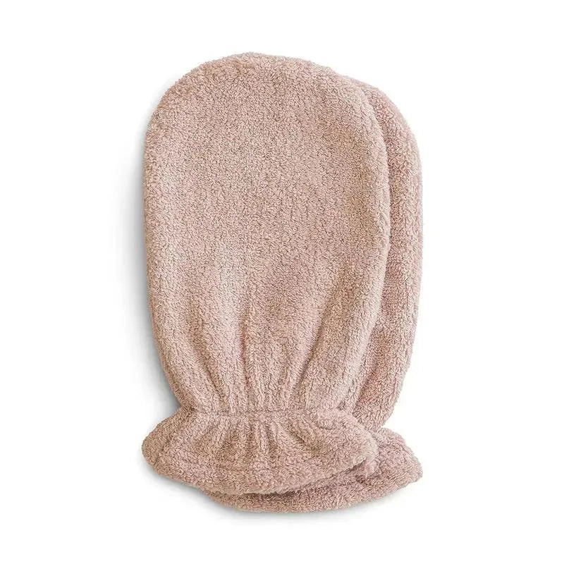 Mushie - 2Pk Baby Bath Mitt, Blush Image 1