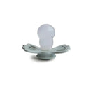 Mushie - 2Pk Lucky Symmetrical Silicone Pacifier, 6/18M, Sage/Silver Gray Image 3