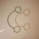 Mushie - Adjustable Silicone Strap 2-Pack, Natural/Shifiting Sand Image 3