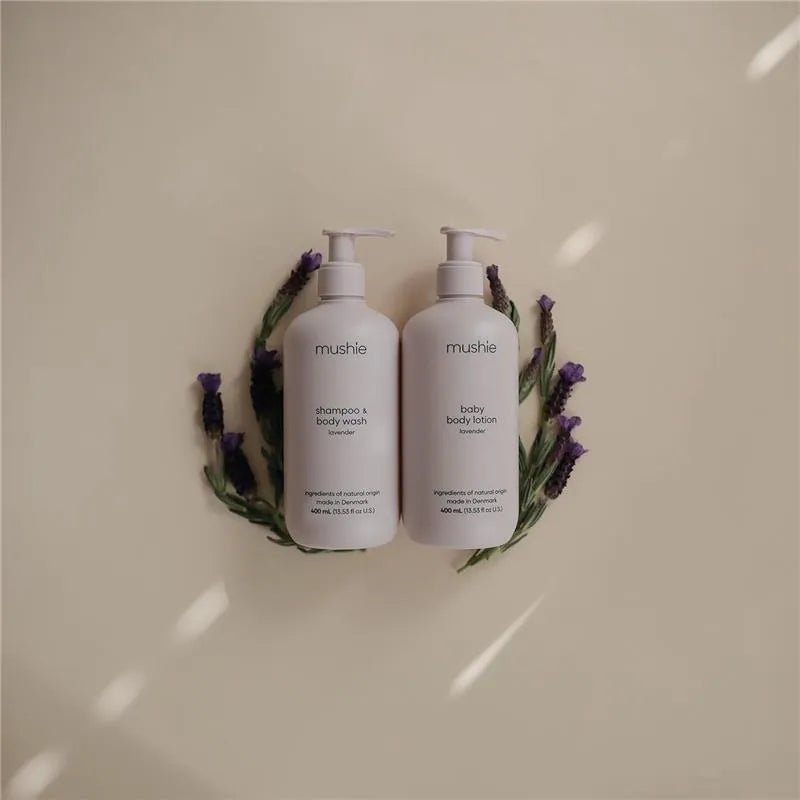 Mushie - Baby Organic Body Lotion, 13.53 Fl Oz (Lavender) Image 3