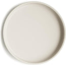 Mushie - Classic Silicone Suction Plate, BPA-Free Non-Slip Design, Ivory Image 1