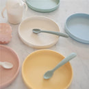 Mushie - Classic Silicone Suction Plate, Powder Blue Image 5
