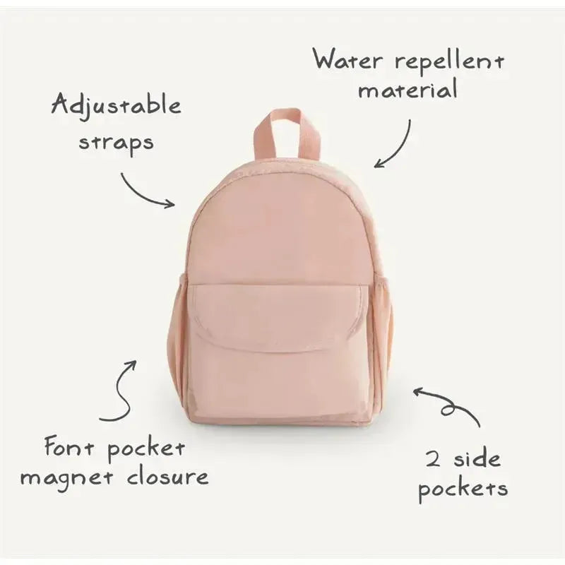 Mushie - Kids Mini Backpack, Fog Image 3