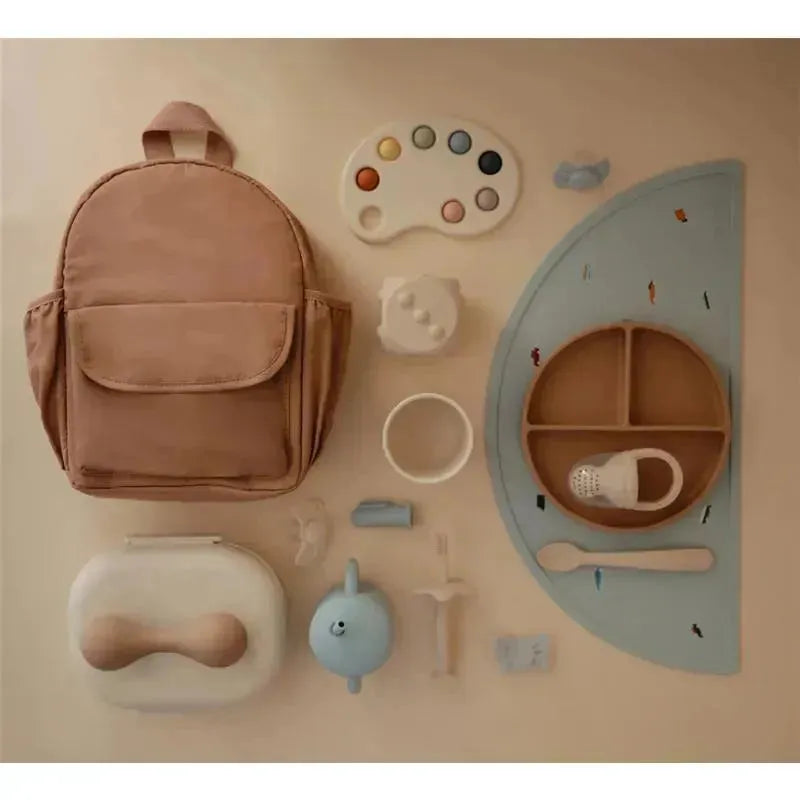 Mushie - Kids Mini Backpack, Natural Image 7