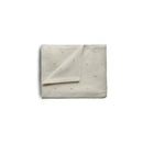 Mushie - Knitted Pointelle Baby Blanket - Ivory Image 1