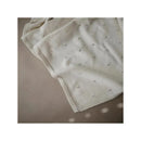 Mushie - Knitted Pointelle Baby Blanket - Ivory Image 5