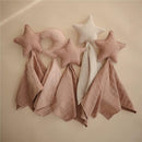 Mushie Lovely Blanket Moon Lovey - Blush Pink Image 3