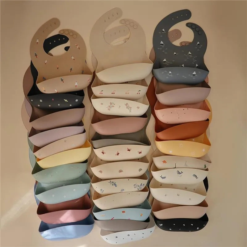 Mushie - Silicone Baby Bib, Boats Image 8