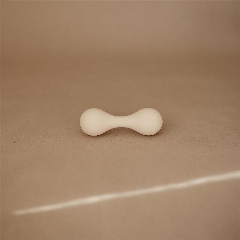 Mushie - Silicone Baby Rattle Toy Shifting Sand Image 2