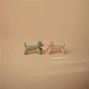 Mushie - Silicone Baby Teether Toy Dog Image 3