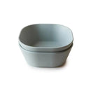 Mushie - Square Dinnerware Baby Bowl - Set Of 2 - Sage Image 3