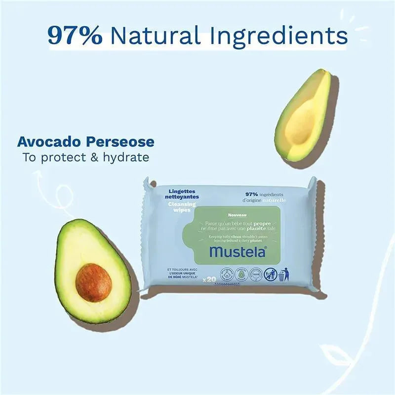 Mustela - 60Ct Baby Cleansing Wipes Image 4