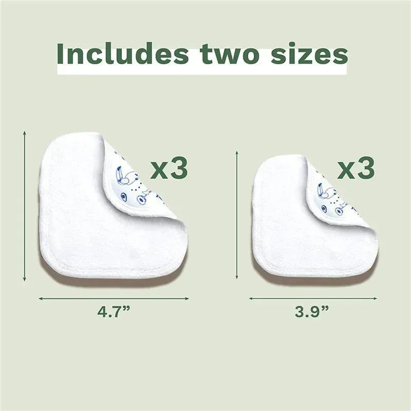 Mustela - 6Ct Reusable & Washable Baby Eco-Wipes  Image 5