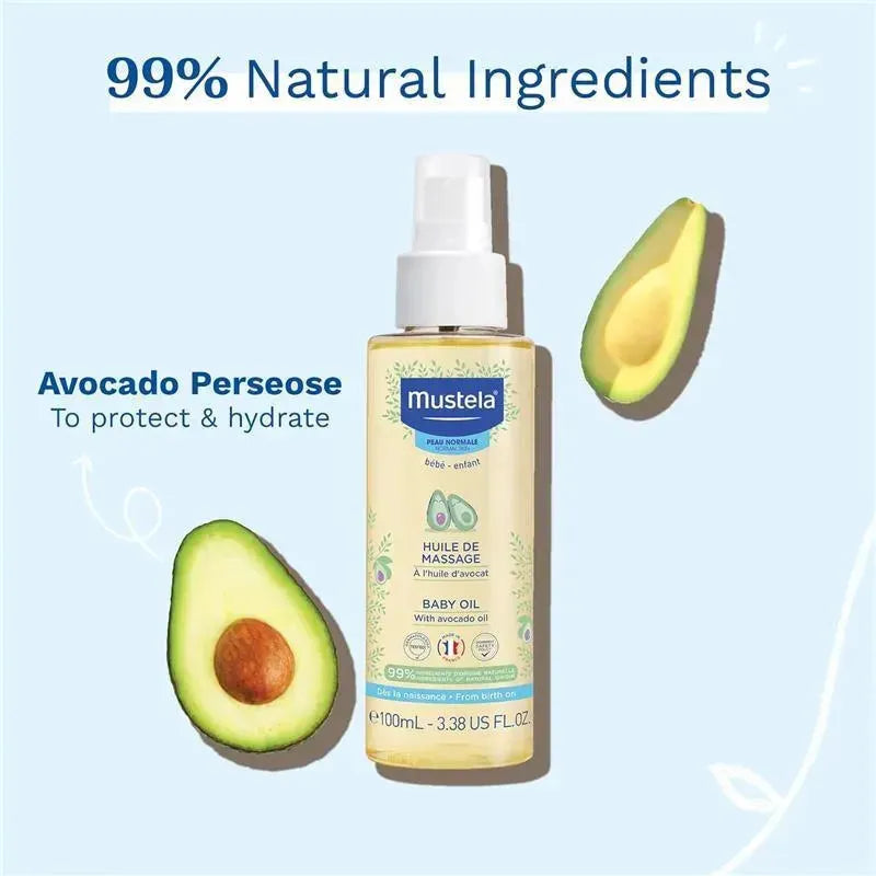 Mustela - Baby Oil Moisturizing Oil for Massage Image 3