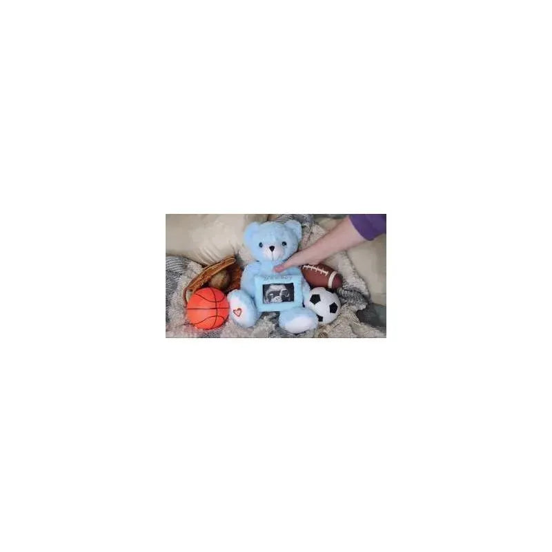 My Baby's Heartbeat Bear Gender Reveal Bear Kit Blue Image 4