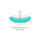 NanoBebe 2-Pack Flexy Pacifiers, Teal Image 2