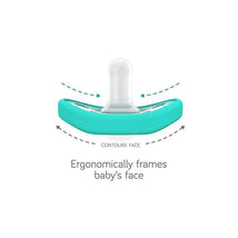 NanoBebe 2-Pack Flexy Pacifiers, Teal Image 2