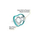 NanoBebe 2-Pack Flexy Pacifiers, Teal Image 3
