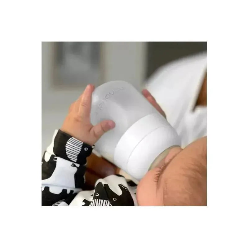 Nanobebe - 3Pk Pink Flexy Silicone Baby Bottle, 9Oz Image 3