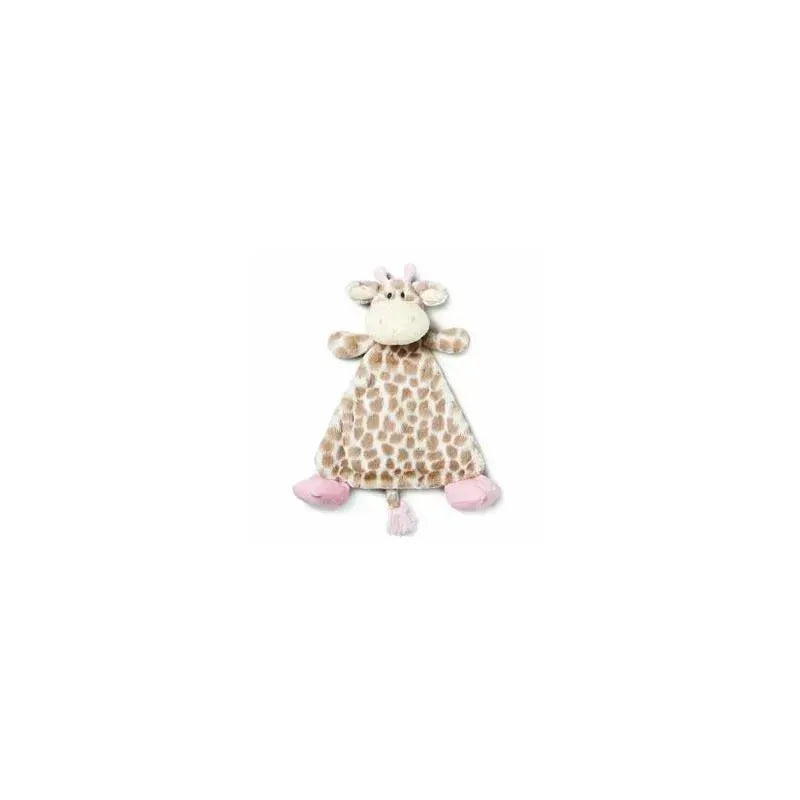 Demdaco - Sadie Pink Giraffe Rattle Blankie Image 1