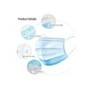 New Disposable Earloop Protective Face Mask | Mouth Mask | Dust Mask (50 Units) Image 2