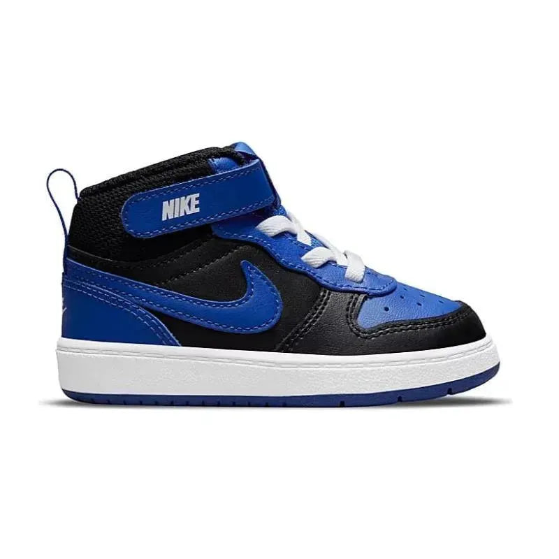 Nike Baby - Court Borough Sneaker Mid 2 Baby, Black/Navy Image 2