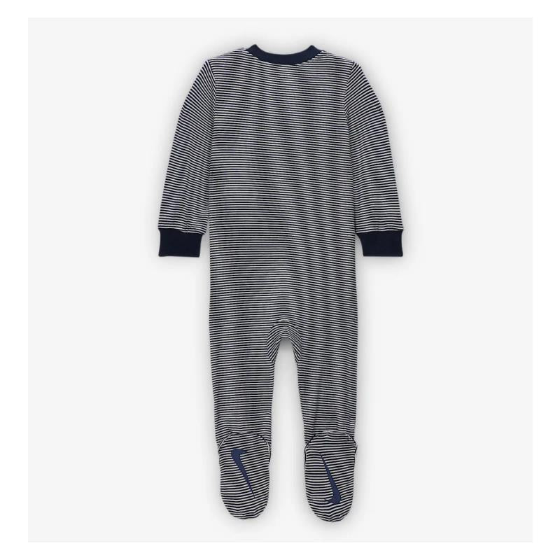 Nike Baby - Striped Footed Coverall Image 2