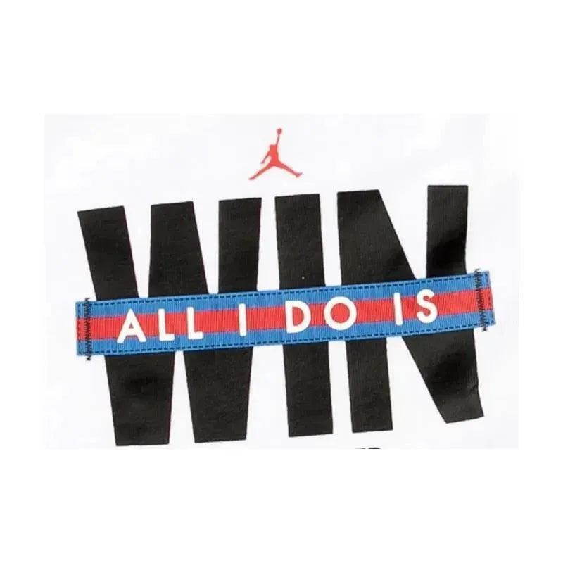 Nike Jordan - 4 Pc Bodysuit/Short/Bib/hat, White Image 3