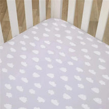 Nojo - Carter's Sleepy Sheep Cloud Super Soft Fitted Crib Sheet Image 2