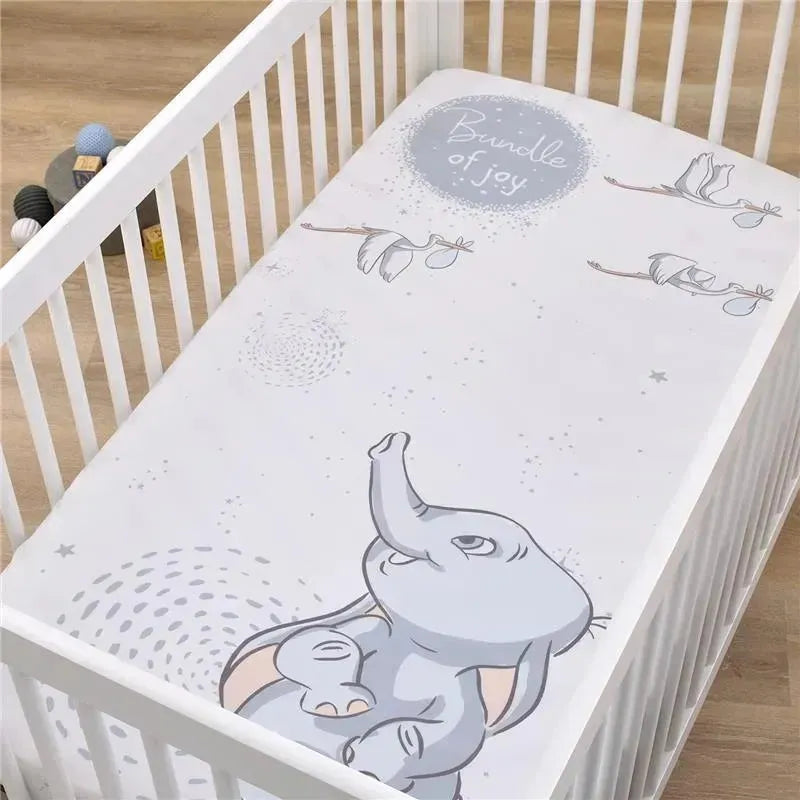 Nojo - Disney Dumbo Sweet Little Baby Fitted Crib Sheet Image 2
