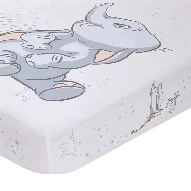 Nojo - Disney Dumbo Sweet Little Baby Fitted Crib Sheet Image 4
