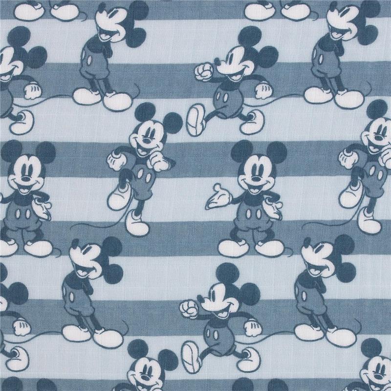 Nojo - Mickey 3 Pk Printed Muslin Swaddles Image 8