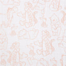 Nojo - Pooh 3 Pk Printed Muslin Swaddles Image 9