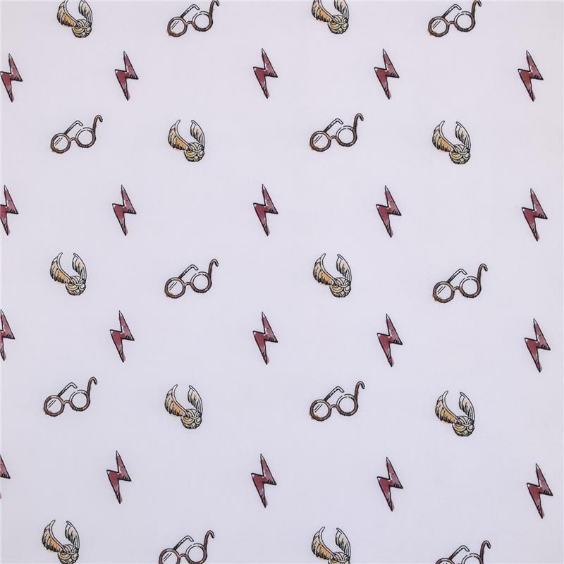 Nojo - Warner Brothers Harry Potter Lighting Bolt Crib Sheet Image 4