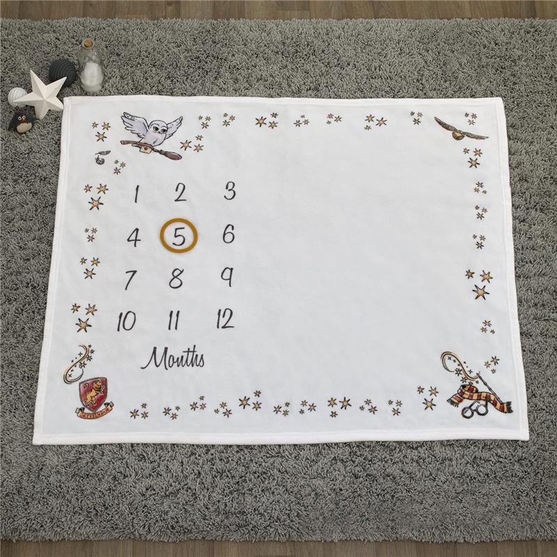 Nojo - Warner Brothers Harry Potter Magical Moments Milestone Blanket Image 4