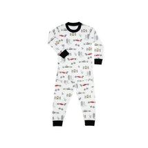 Noomie - 2Pk Boy Pajama Race Cars Image 1