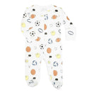Noomie - Baby Boy Zipper Footie Sports Image 1