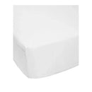 Noomie Crib Sheet - Solid White Image 1