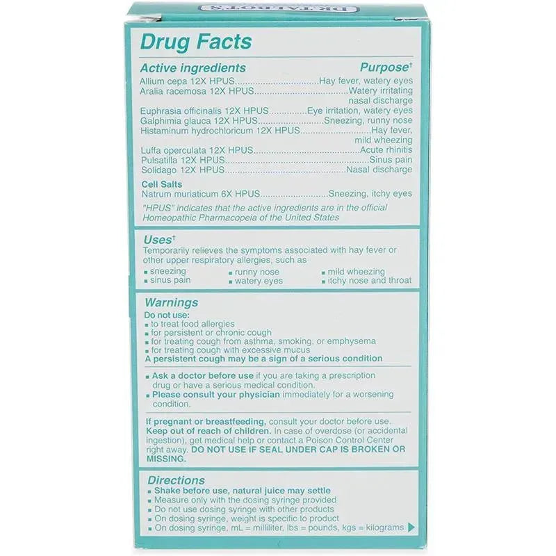 Nuby - 4 Oz Homeopathic Dr Talbots Allergy Relief Image 7