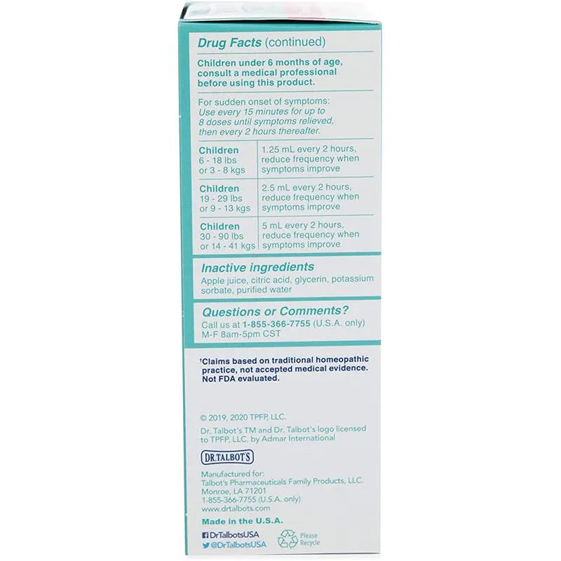 Nuby - 4 Oz Homeopathic Dr Talbots Tummy Ache Relief Image 13