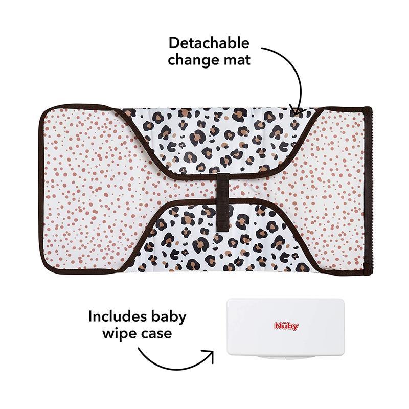 Nuby - Dr Talbots Classic Leopard Print Changing Pad, With Case Image 3