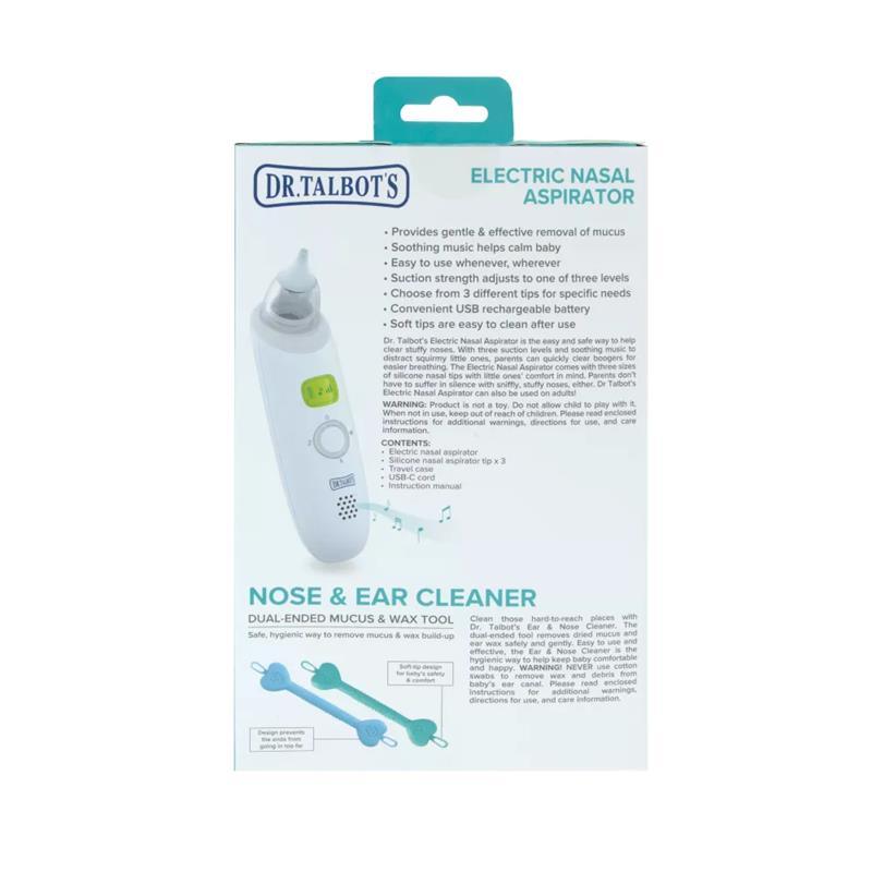  FridaBaby Electric NoseFrida  Aspirador nasal recargable por  USB con diferentes niveles de succión por Frida Baby : Bebés