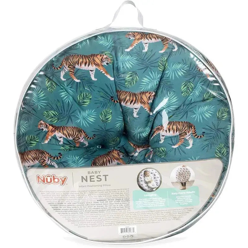 Nuby - Dr. Talbot's Tiger Print Baby Nest Lounger Pillow and Nursing Pillow Image 6