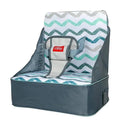 Nuby - Fabric Collapsible Booster Seat With Straps, Chevron Image 2