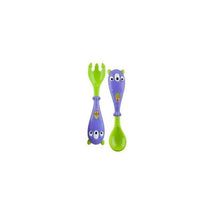 Nuby iMonster Series Fork/Spoon Set Image 1