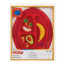 Nuby - Ovular Sectioned Silicone Feeding Mat Image 2