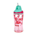 Nuby - Thirsty Kids 12Oz No Spill Thin Straw Printed Flip-It Boost Cup, Pink Image 4